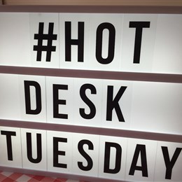 Introducing Hot Desk Tuesday: How to stay social when you work from home
